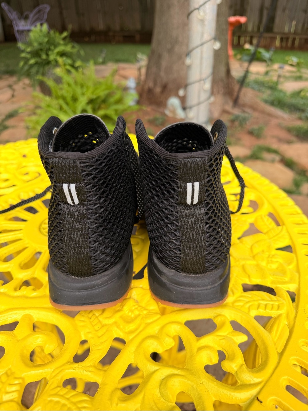 NOBULL Black Knit Trainer Sneakers with Reflective Accents - Picture 3 of 4